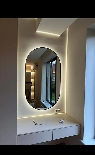 standing mirror: Зеркала с LED‑подсветкой — ассортимент форм и размеров - Современные — 5