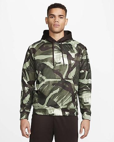 однотонные: Мужская толстовка, M, Nike, Новый, цвет - Зеленый, Платная доставка, Самовывоз — 1