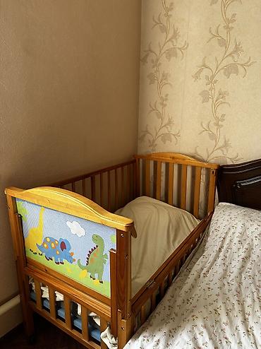 кровать для малыша: Кроватка для малыша. Подходит от рождения до 5 лет. Два уровня высоты — 1