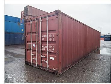 Контейнеры: Морской контейнер 40 футов (Dry Van) Характеристики: - Тип — 1