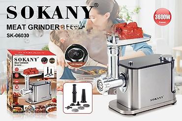 Техника и электроника: Электромясорубка SOKANY SK-06030 - Мощность: 3600 Вт - Корпус из — 1