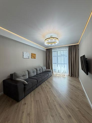 Продажа квартир: 2 комнаты, 64 м², Асанбай мкр Элитка, 12 этаж, Евроремонт — 1