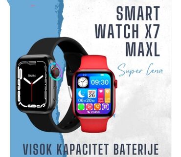 veličina majica: Smart Watch X7 Cena 2000 din ✅X7 smart sat X7 model . Povezuje se
