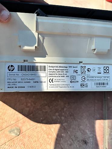 5g aparati: HP brendi printer modeli DeskJet Ink Advantage 1015 dir isleyib — 6