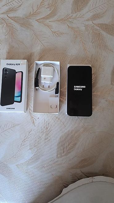 samsung a24 adapter: Samsung Galaxy A24 4G, 128 GB, rəng - Qara, İki sim kartlı — 3