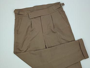 lniane spodnie pull and bear: Spodnie materiałowe damskie, rozmiar L — 1