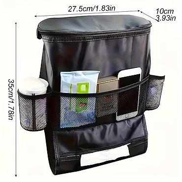 Gözəllik və sağlamlıq: Avtomobil üçün oturacaq arxası organizer hd-049183 Avtomobildə su — 1