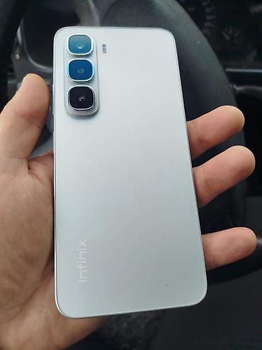 sud satisi: Infinix Hot 60, 128 GB, rəng - Ağ, Sensor — 1