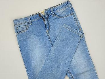 new era: Spodnie jeansowe, River Island, 10 lat, 140, stan - Bardzo dobry — 1