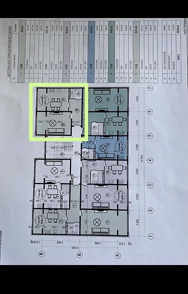 первомая: 1 комната, 43 м², Рынок Баят/Азиз Элитка, 1 этаж — 6