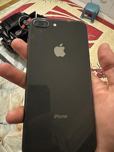 prodat iphone: IPhone 8 Plus, 64 GB, Qara, Barmaq izi — 1
