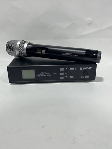 Mikrofonlar: Mikrafon kabelsiz Hwokal eu 5100 Mikrofon, ses dalgalarını