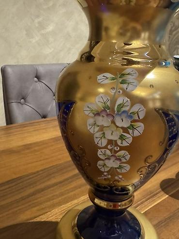 Вазы: Одна ваза, Богемское стекло — 6