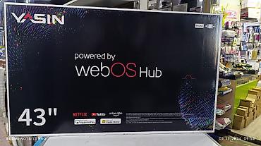Телевизоры: Смарт-телевизор YASIN 43" - Диагональ: 43 дюйма - Платформа: webOS — 11