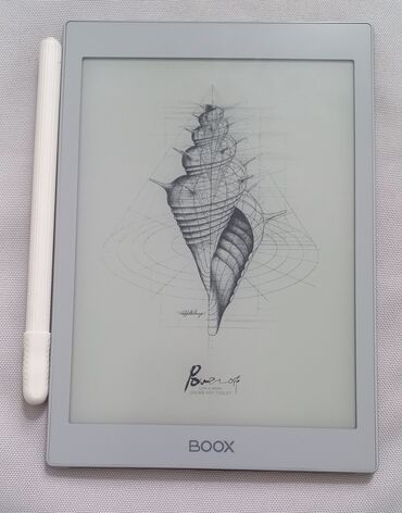 ми 10 с: Электронная книга, Onyx Boox, Б/у, Bluetooth, цвет - Серебристый