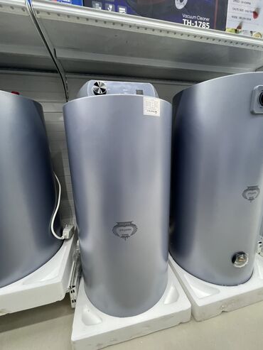 Накопительные водонагреватели: Накопительный водонагреватель Объем бака: 100 л, Электрический, Регулятор температуры, Эмалированная сталь, Новый — 9