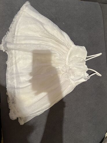 бальное платье для девочки: Детское платье H&M, цвет - Белый