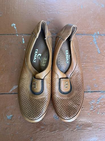 ayaqqabı: ERNAZ kişi ayaqqabıları - Model: loafer tipli, bağsız - Rəng: açıq — 1