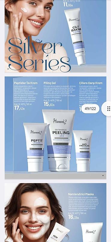 argi: Homm Life & Colour – Silver Series və digər xəttlərdən dəri və saç — 2