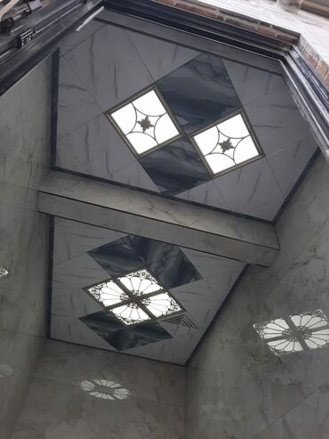 подвесной потолок в ванной: Подвесной потолок, Влагостойкая