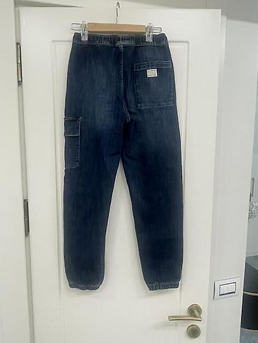 jogger şalvar: ZARA denim jogger şalvar - Brend: ZARA - Ölçü: 13–14 yaş / 164 sm - — 2