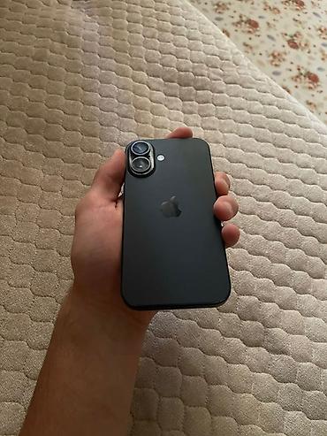 apple studio: IPhone 16, Б/у, 128 ГБ, Черный, 100 % — 5