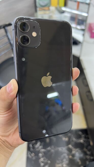 чехлы на xr: IPhone 11, Колдонулган, 128 ГБ, Jet Black, Коргоочу айнек, Каптама, 72 %