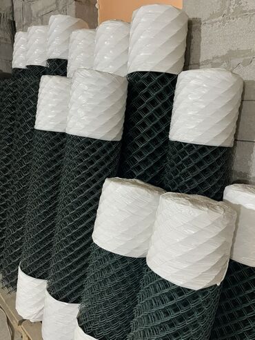 Сетка рабица: Сетка рабица, Длина: 10 м, Новый — 8