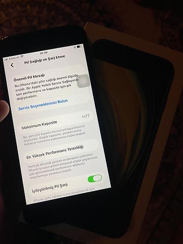 i̇phone se 2016: IPhone SE 2020, 64 GB, Jet Black, Barmaq izi — 3