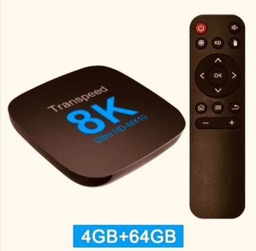 bt fm modulator: Smart TV boks TV box 4 GB / 64 GB, Android, Pulsuz çatdırılma