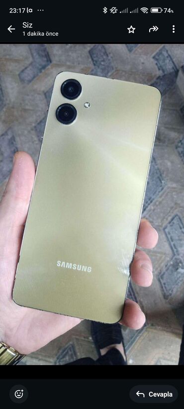 купить игровой ноутбук в баку: Samsung Galaxy A06, 64 GB, rəng - Qızılı, Barmaq izi