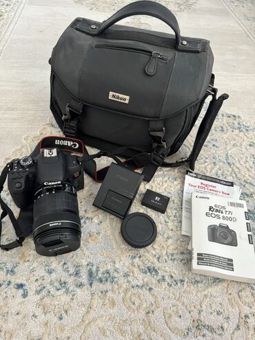 ош ишкаван: Продаю зеркальный фотоаппарат Canon EOS REBEL T7i (EOS 800D) в