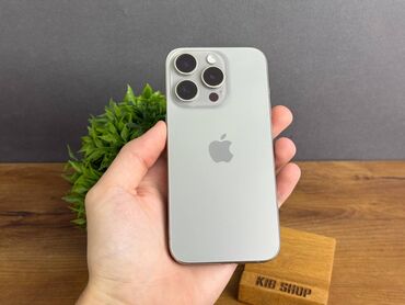 один наушник: IPhone 15 Pro, 512 ГБ, Серебристый, Кабель, 99 %