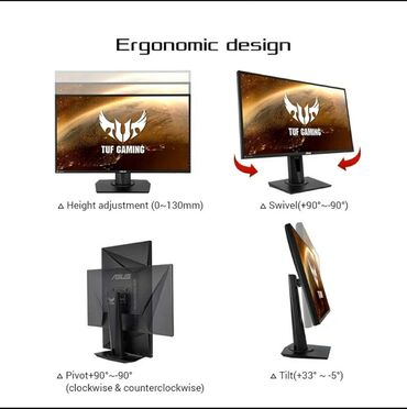 core i5 ноутбук цена в бишкеке: Монитор, Asus, 27" - 28"