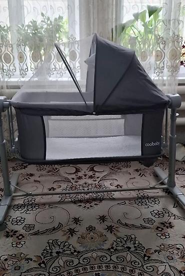 кой союшка: Детская прикроватная колыбель Coolbaby, серый цвет. - Формат 2-в-1 — 3