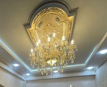 Sandıqlar: Çılçıraq, 10 və daha çox lampa, Farfor