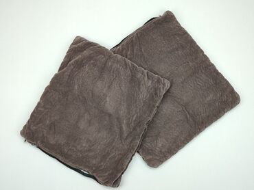 Pościel i akcesoria: Pillowcase, 52 x 47, kolor - Brązowy, stan - Dobry