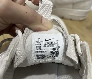 Qadın ayaqqabıları: Nike, Ölçü: 38, rəng - Ağ, Yeni — 5