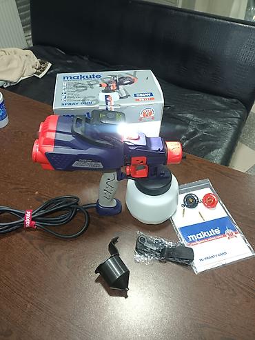 Инструменты для покраски: Makute SG131 elektrik boyama pistoleti – 550W Real alıcıya cüzi — 4