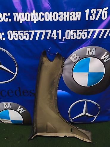 x5 e53: Крыло Переднее левое BMW, 2004 г., Б/у, Оригинал — 2