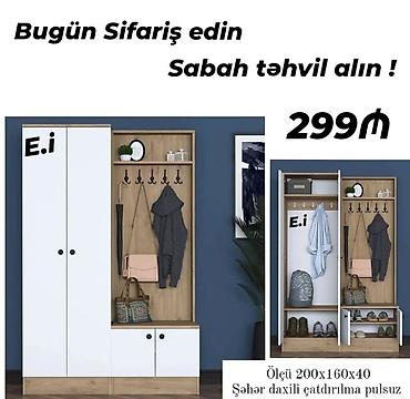 dəhliz dolabı ikinci əl: Dəhliz dolabı Yep yeni 299 azn rəng seçimi var çatdırılma var — 1