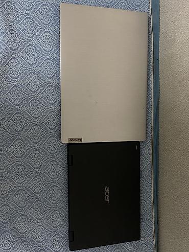 macbook 2008: Два ноутбука: Lenovo (серебристый) и Acer (чёрный). Характеристики по — 1