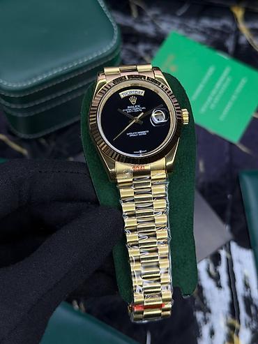 Наручные часы: Новый, Наручные часы, Rolex, цвет - Черный — 1