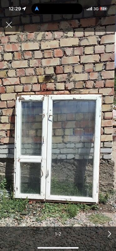 дверь и окно: Готовое деревянное окно, Тип окна: Стандартные, Б/у, Без установки
