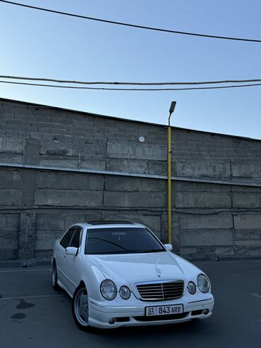 e55: Mercedes-Benz E-класс AMG: 2001 г., 5.5 л, Типтроник, Бензин, Седан