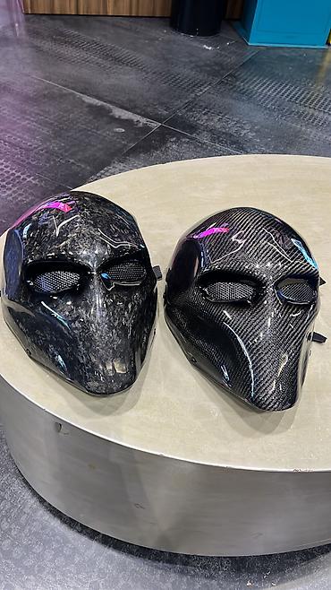 mf doom: Маска из карбона, карбоновая маска. - Материал: настоящий карбон — 4