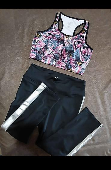 H&M SPORT ženski set za vežbanje – top i helanke - Brend: H&M — 1