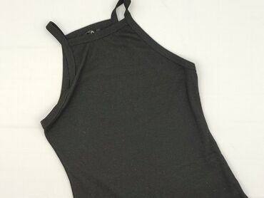 body z prążkowanej dzianiny: Shein, T-shirt damski, M