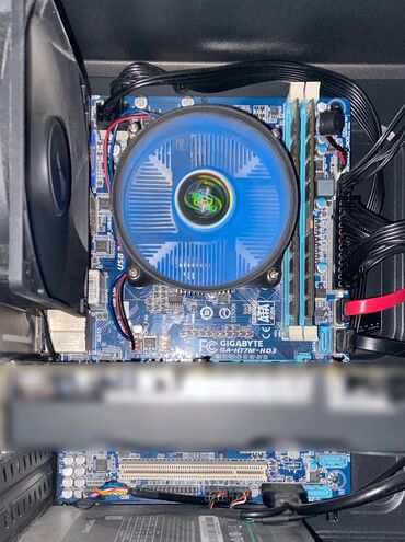 Материнские платы: Материнская плата, Б/у, Gigabyte, LGA1155, Для ПК