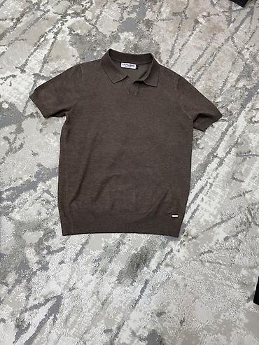 кол саатар: Мужское поло U.S. Polo Assn. - Цвет: тёмно-коричневый - Классический — 2